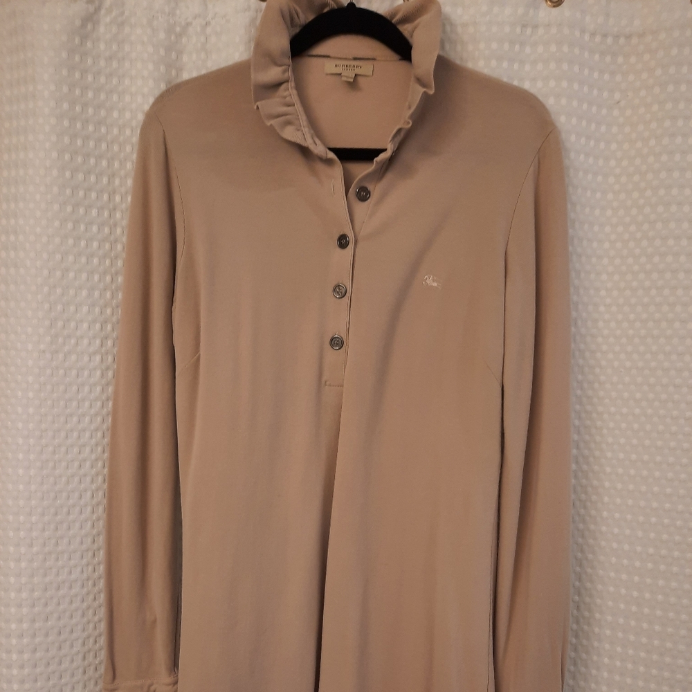 Burberry polo dress.